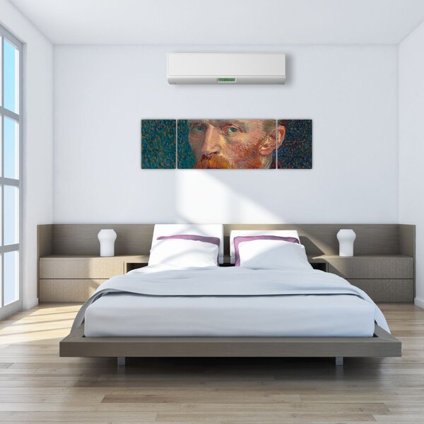 Obraz - Vincent van Gogh, Self-Portrait, reprodukce (170x50 cm)