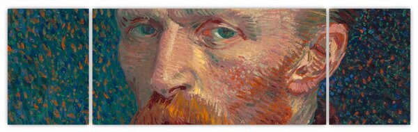 Obraz - Vincent van Gogh, Self-Portrait, reprodukce (170x50 cm)