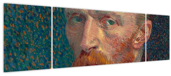Obraz - Vincent van Gogh, Self-Portrait, reprodukce (170x50 cm)