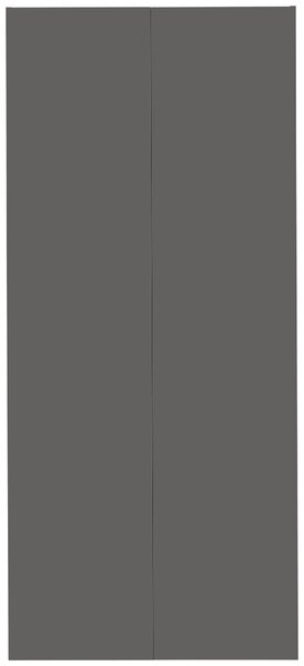 SKŘÍŇ NA ODĚV, antracitová, 80/180/34 cm Hom`in - Šatní skříně, Online Only