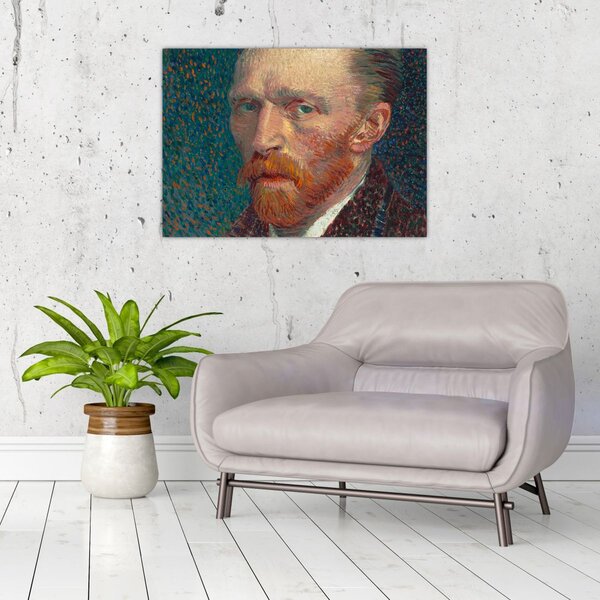 Obraz - Vincent van Gogh, Self-Portrait, reprodukce (70x50 cm)