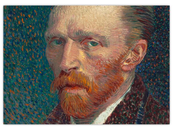 Obraz - Vincent van Gogh, Self-Portrait, reprodukce (70x50 cm)