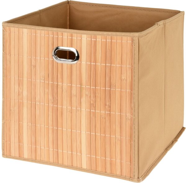 Storage Solutions Úložný box Bamboo, 30,5x31x31 cm, hnědá