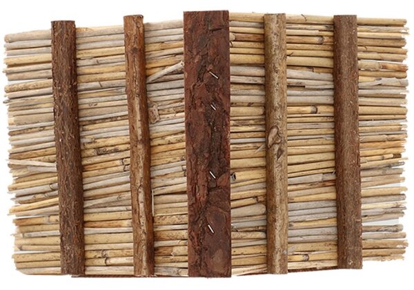Krmítko pro ptáky Wood, 22,5x27,5x17,5 cm, dřevo, hnědá