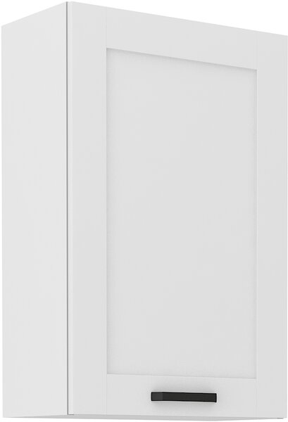 STL 60 cm skříňka horní jednodveřová LUNA (výška 90 cm) Barevné provedení LUNA: Bílá / Bílá