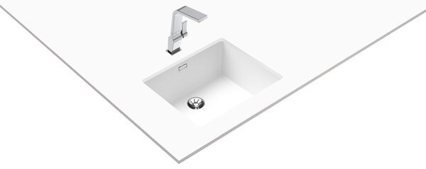Teka Radea dřez tegranit 55.6x45.6 cm bílá 115230053
