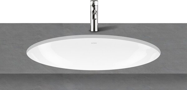 Oltens Gapa umyvadlo 61x41 cm oválné pod pult bílá lesk 40105000