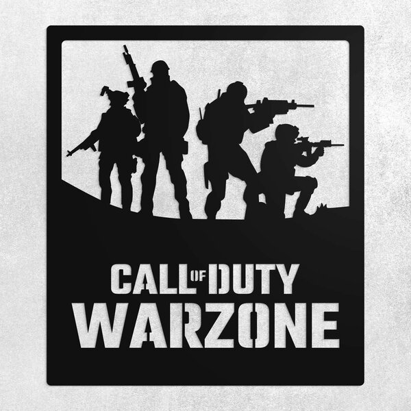 DUBLEZ | Vyřezávaný obraz - Call of Duty: Warzone | Obraz
