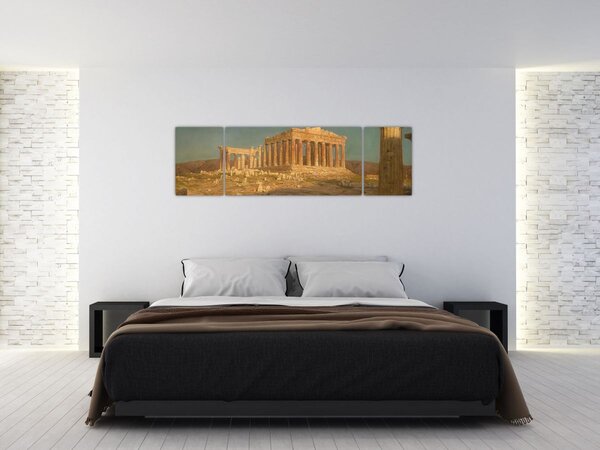 Obraz - Frederic Edwin Church, The Parthenon, reprodukce (170x50 cm)