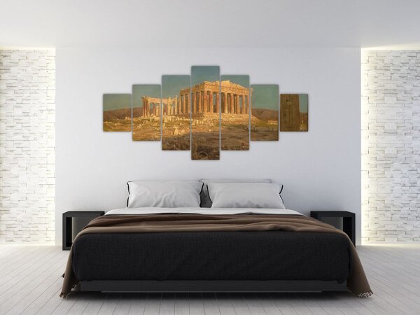 Obraz - Frederic Edwin Church, The Parthenon, reprodukce (210x100 cm)