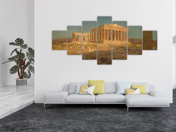 Obraz - Frederic Edwin Church, The Parthenon, reprodukce (210x100 cm)