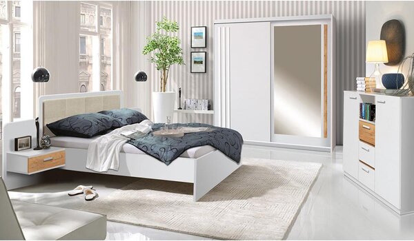 EFFECT a | šatní skříň EF1 se zrcadlem | 150 cm | andersen/lancelot
