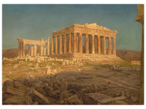 Obraz - Frederic Edwin Church, The Parthenon, reprodukce (70x50 cm)