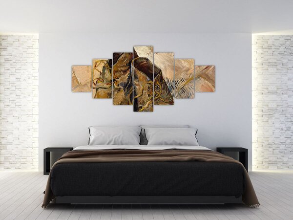 Obraz - Vincent van Gogh, Shoes, reprodukce (210x100 cm)