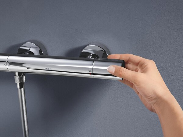 Grohe Grohtherm 800 Cosmopolitan sprchová baterie nastěnná s termostatem StarLight Chrome 34765000