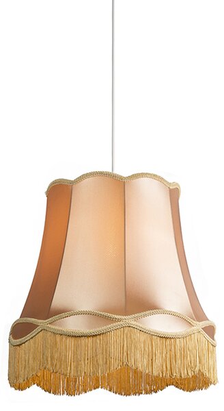 Retro závěsné svítidlo zlaté 45 cm - Granny
