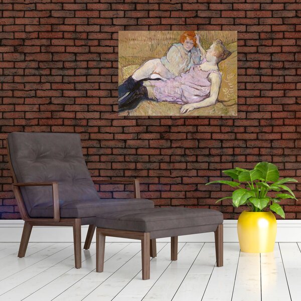 Obraz - Henri de Toulouse-Lautrec, The Sofa, reprodukce (70x50 cm)