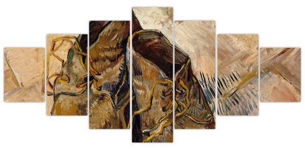 Obraz - Vincent van Gogh, Shoes, reprodukce (210x100 cm)