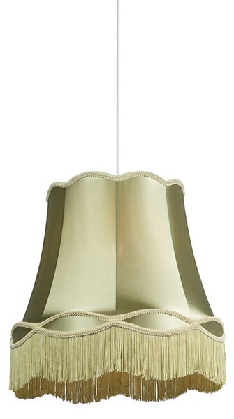 Retro závěsné svítidlo zelené 45 cm - Granny