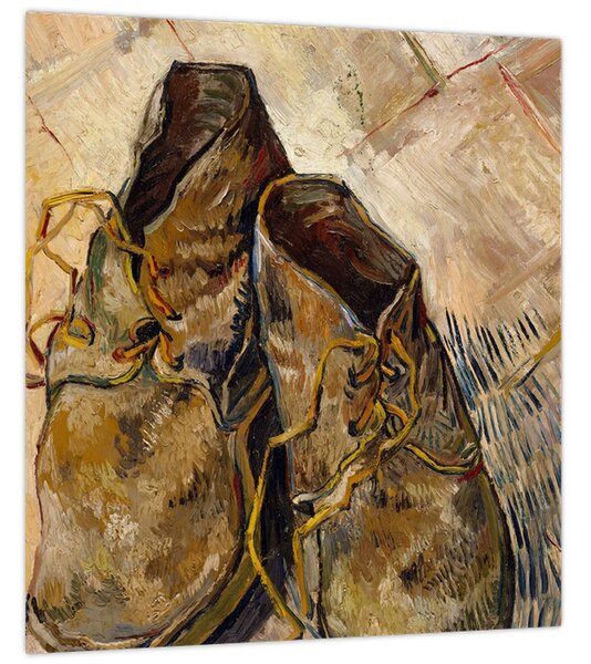 Obraz - Vincent van Gogh, Shoes, reprodukce (30x30 cm)