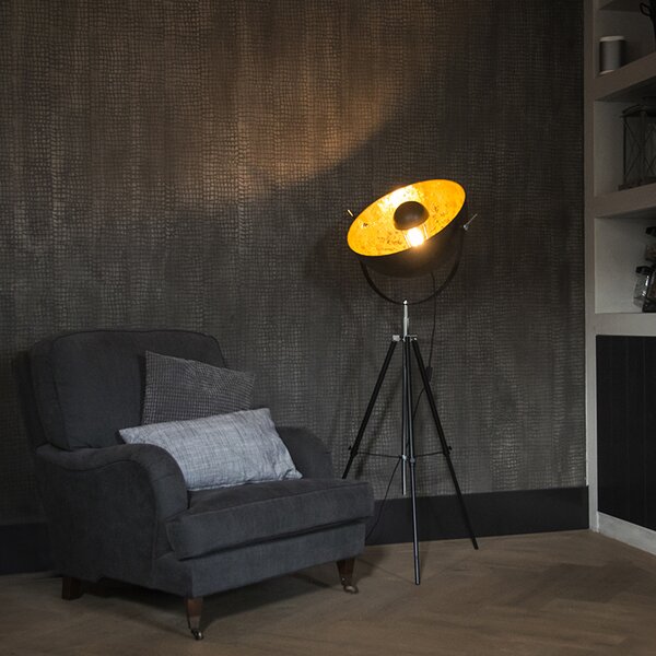Průmyslová stojací lampa stojan černá - Magna 50 Eglip