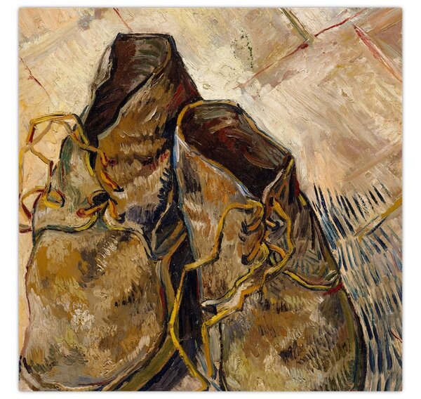 Obraz - Vincent van Gogh, Shoes, reprodukce (30x30 cm)