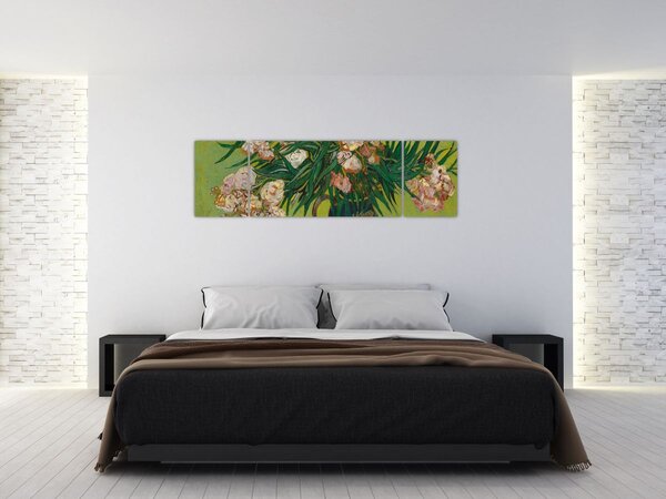Obraz - Vincent van Gogh, Oleanders, reprodukce (170x50 cm)
