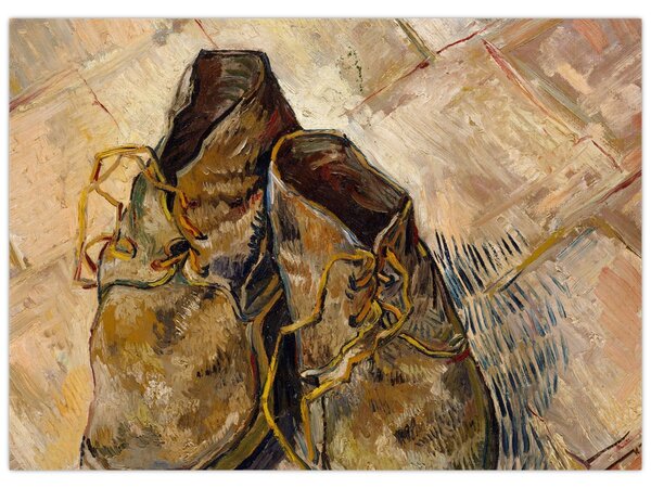 Obraz - Vincent van Gogh, Shoes, reprodukce (70x50 cm)