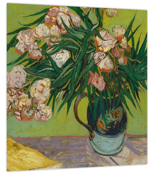 Obraz - Vincent van Gogh, Oleanders, reprodukce (30x30 cm)