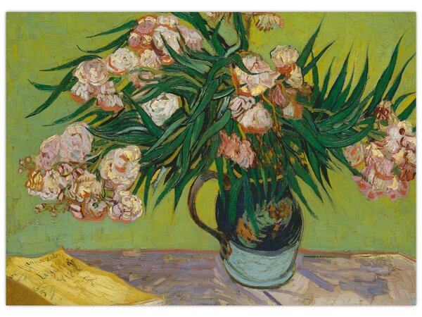Obraz - Vincent van Gogh, Oleanders, reprodukce (70x50 cm)