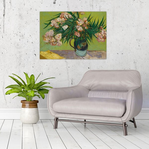 Obraz - Vincent van Gogh, Oleanders, reprodukce (70x50 cm)