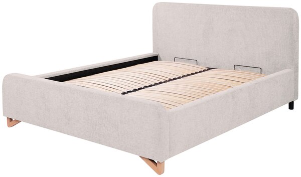 ČALOUNĚNÁ POSTEL, 180/200 cm, perleť MID.YOU - Postele s úložným prostorem, Online Only