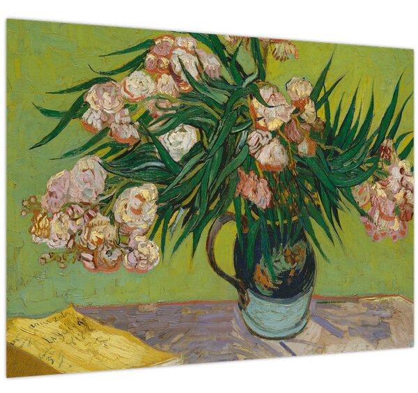 Obraz - Vincent van Gogh, Oleanders, reprodukce (70x50 cm)