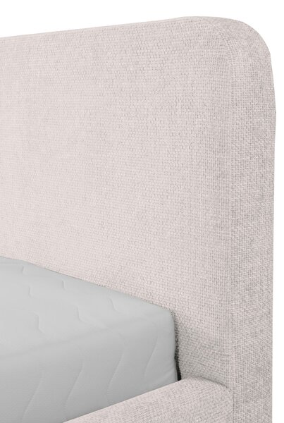 ČALOUNĚNÁ POSTEL, 180/200 cm, perleť MID.YOU - Postele s úložným prostorem, Online Only