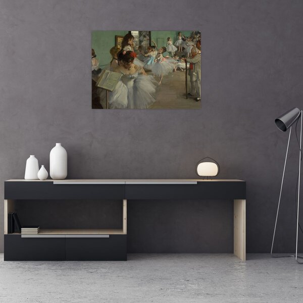 Obraz - Edgar Degas, The Dance Class, reprodukce (70x50 cm)