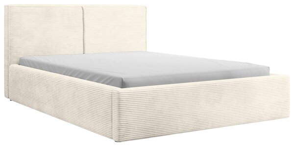 ČALOUNĚNÁ POSTEL, 180/200 cm, krémová P & B - Postele s úložným prostorem, Online Only