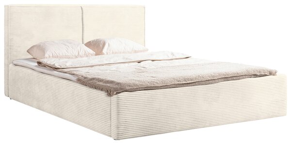 ČALOUNĚNÁ POSTEL, 180/200 cm, krémová P & B - Postele s úložným prostorem, Online Only