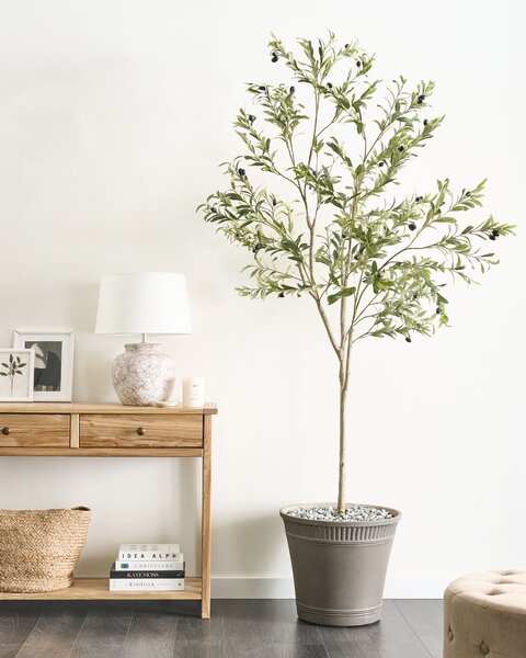 Umělá rostlina OLIVE TREE 178 cm Zelená