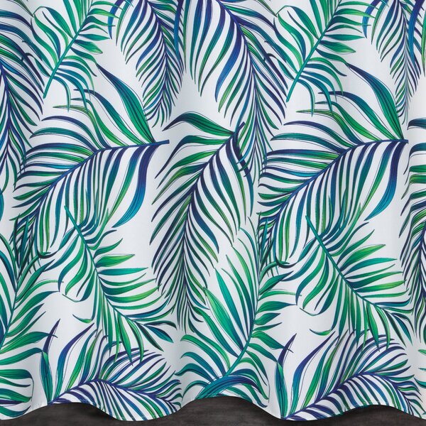ZÁVĚS NA KROUŽCÍCH PALMS 02 140X250 CM VZOROVANÁ