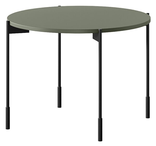 Kulatý kávový stolek Sonatia 60 cm - olivová