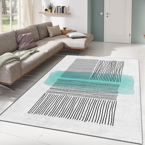 Conceptum Hypnose Kusový koberec ALHO CARPET-42A, Vícebarevná Rozměr koberce: 80 x 140 cm