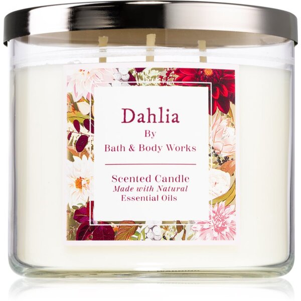 Bath & Body Works Dahlia vonná svíčka 411 g