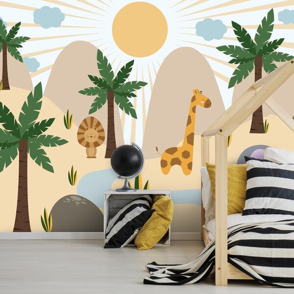 Fototapeta - Safari park (245x170 cm)