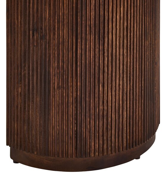 KONZOLOVÝ STOLEK, mangové dřevo, tmavě hnědá, béžová, 100/76/40 cm Livetastic - Konzolové stolky, Online Only