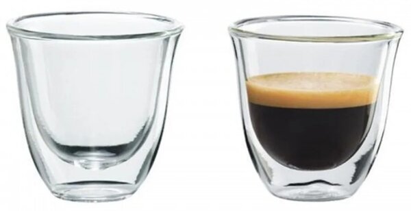 DeLonghi 2dílná sada šálků na espresso, 90 ml 40029689