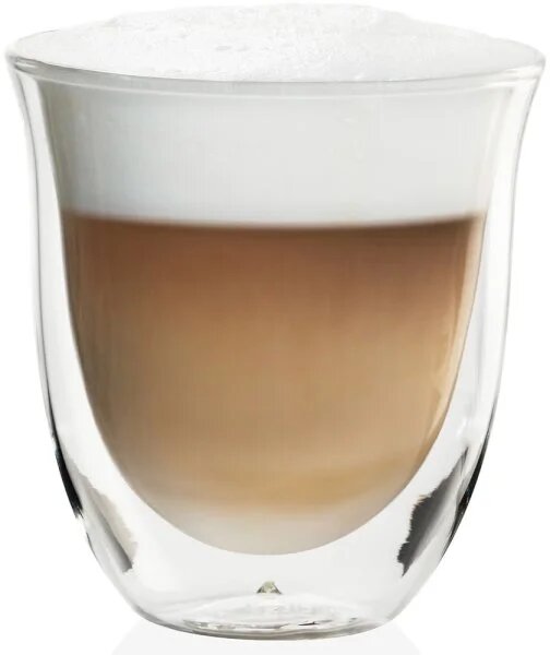 DeLonghi Skleničky na cappuccino set 2 x 190 ml