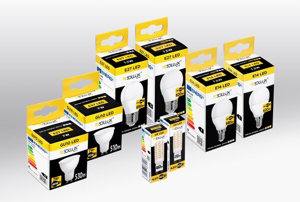 LED žárovka GU10 3000k 7w 510lm