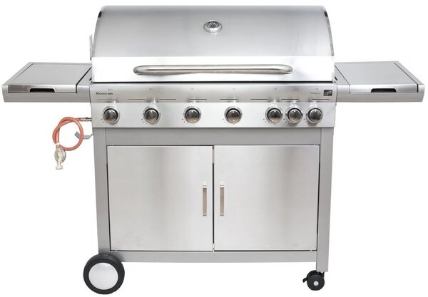 G21 BBQ Mexico Gril plynový, 7 hořáky, celkový výkon 22,05 kW/hod GAH-6ED