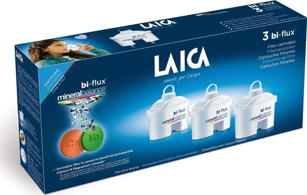 Laica M3M Bi-flux Filtr Mineralbalance pro filtrační konvice Laica, 3 ks LAI M3M