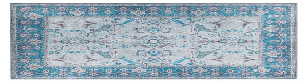 ASIR Koberec (75 x 230) BLUE AL tyrkysový